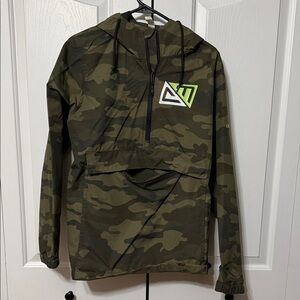 Camouflage Wind Breaker with Logo